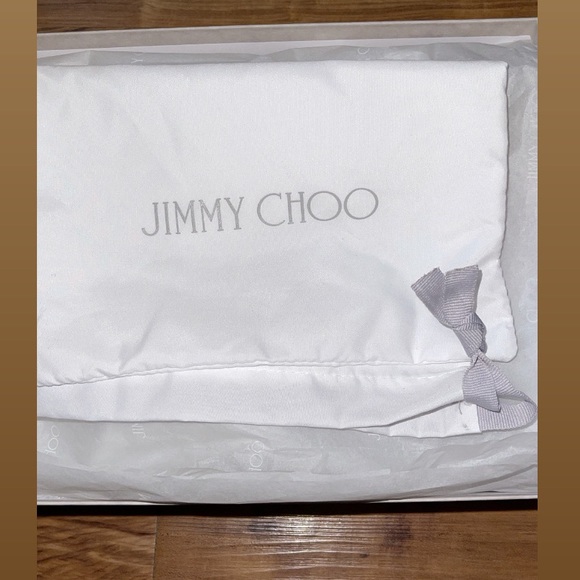 Jimmy Choo Denim Suede sling back sandals - Picture 4 of 11